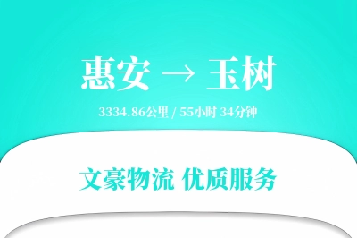 惠安到玉树物流公司-甩挂运输专线「夜间配送」