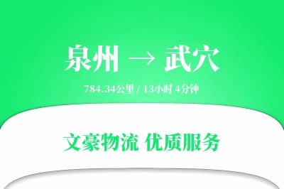 武穴到泉州物流公司-同城物流专线「高效配送」