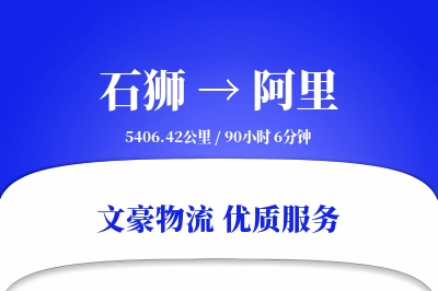 石狮到阿里物流公司-设备货运专线「定制物流」