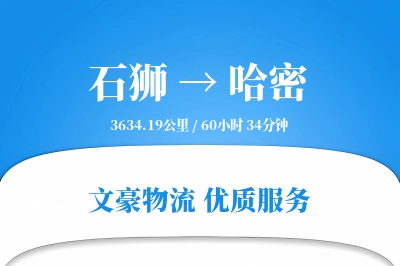 石狮到哈密物流公司-生鲜物流专线「定制化方案」
