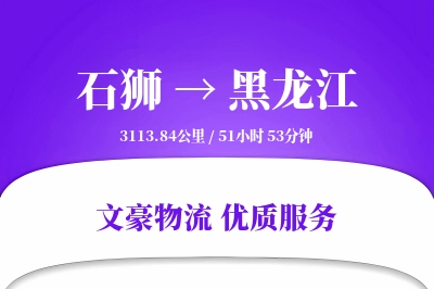 石狮到黑龙江物流公司-甩挂货运专线「智能物流」