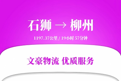 石狮到柳州物流公司-危险品货运专线「夜间配送」
