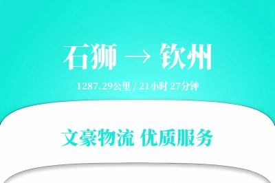 石狮到钦州物流公司-包车货运专线「灵活调度」