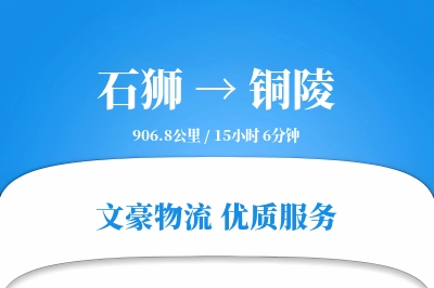 石狮到铜陵物流公司-小件货运专线「仓储管理」