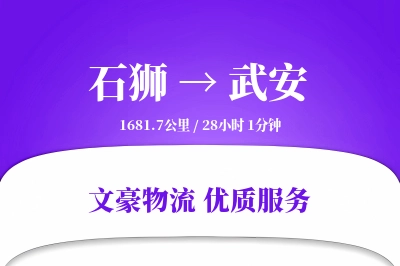 石狮到武安物流公司-同城运输专线「定制化方案」