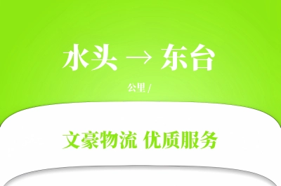 水头到东台物流公司-重货运输专线「定制化方案」