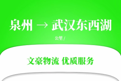 泉州到武汉东西湖物流公司-生鲜运输专线「灵活调度」